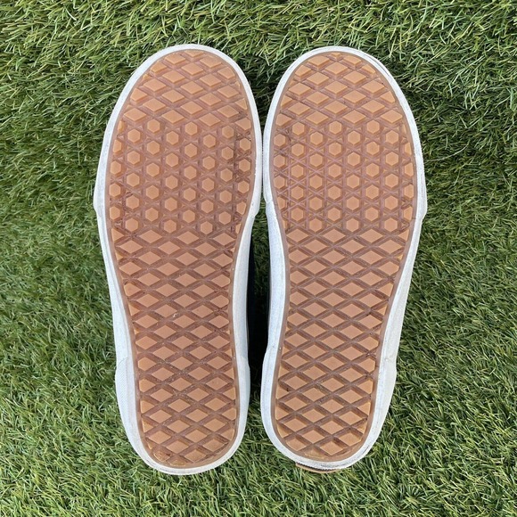 Vans Filmore Hi Vansguard Youth Shoes Size 7y Forrest Green Sued/Tan/White - Picture 9 of 12